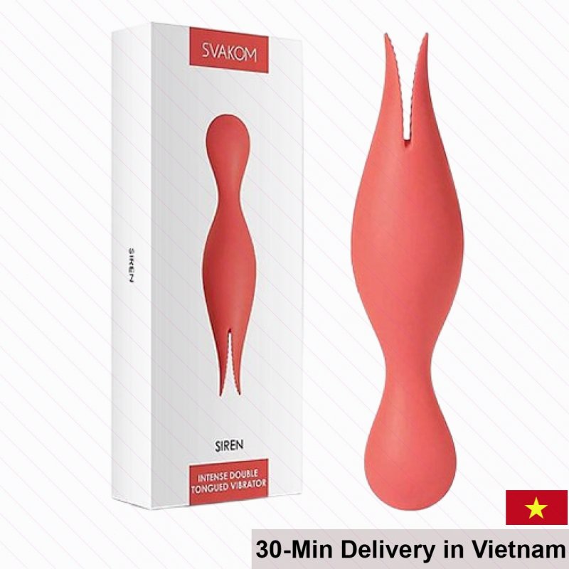 Svakom Siren Dual Stimulation Powerful Vibrator Female Pleasure 