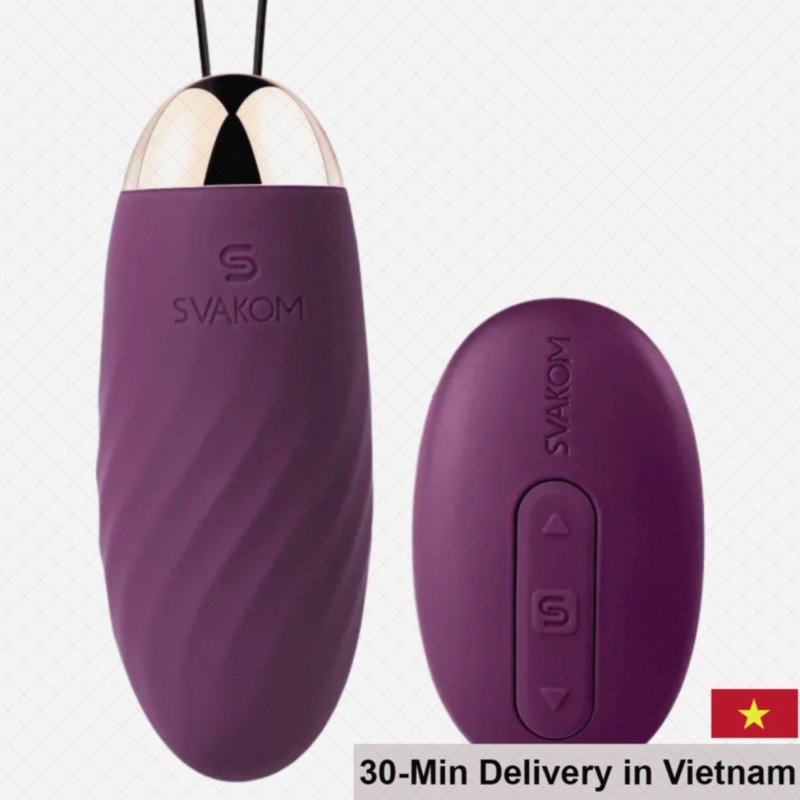 Svakom Elmer Remote Love Egg Vibrator Female Pleasure 