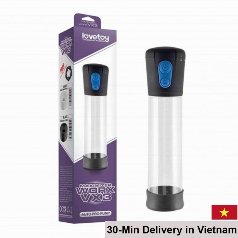 Lovetoy Maximizer Worx VX3 Auto Vacuum Penis Trainer 