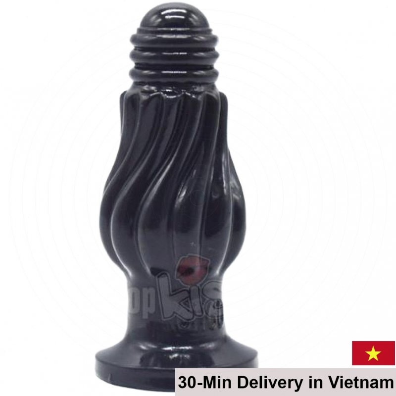 Twisted Anal Stimulator Flexible Non-Vibrating PVC Safe Toy 