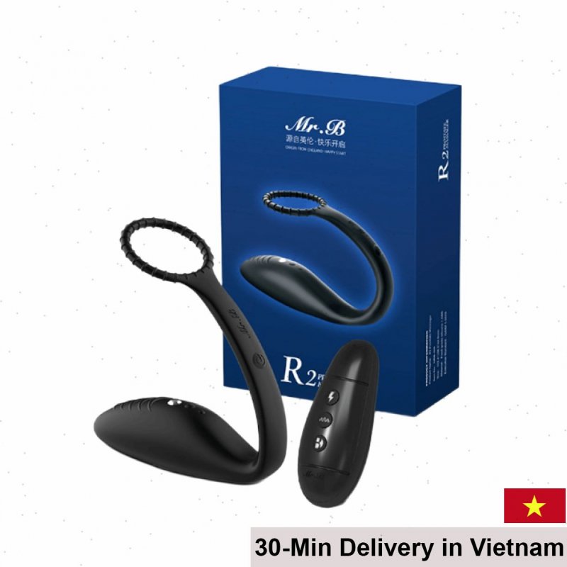 Mr.B R2 Prostate Massager with Remote Control & Smart Sensor 