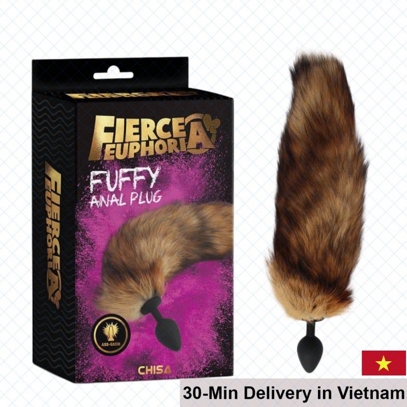 Chisa Fierce Euphoria Fox Tail Anal Plug Cosplay BDSM Toy 