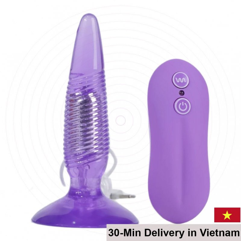 Aphrodisia Twister 10-Speed Soft Silicone Anal Vibrator 