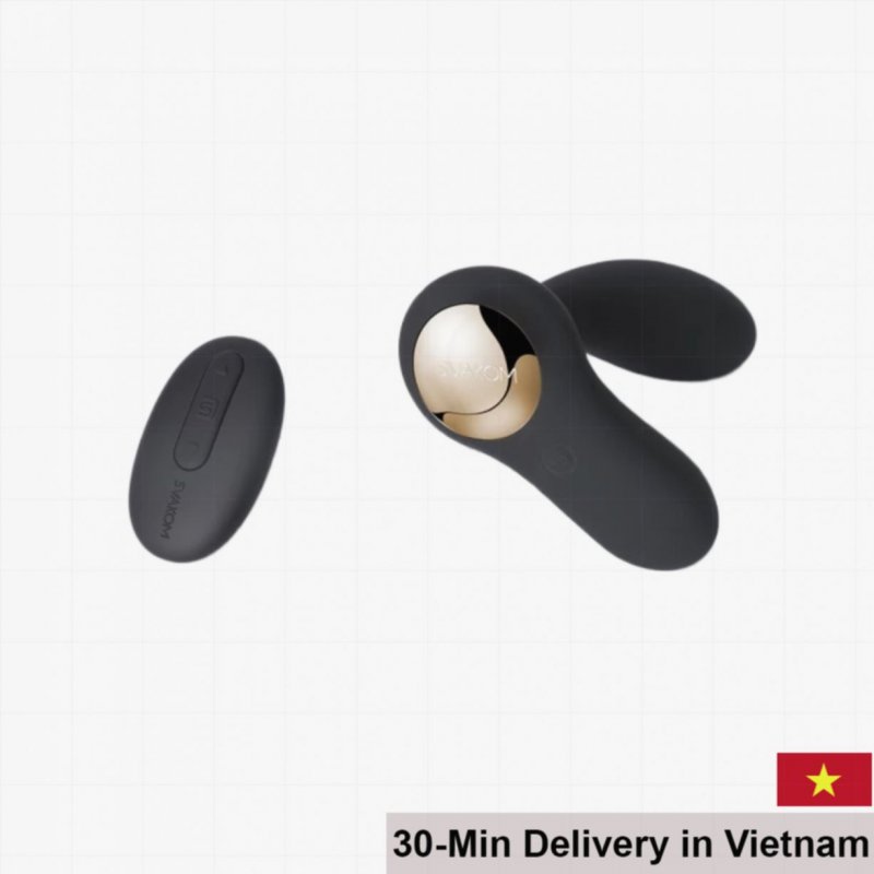 Svakom Vick Remote Control High-Tech Soft Waterproof Anal Vibrator 