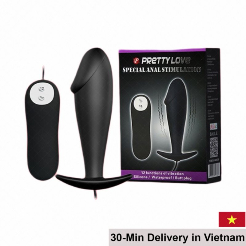 Pretty Love Special 12-Mode Anal Vibrator Silicone 