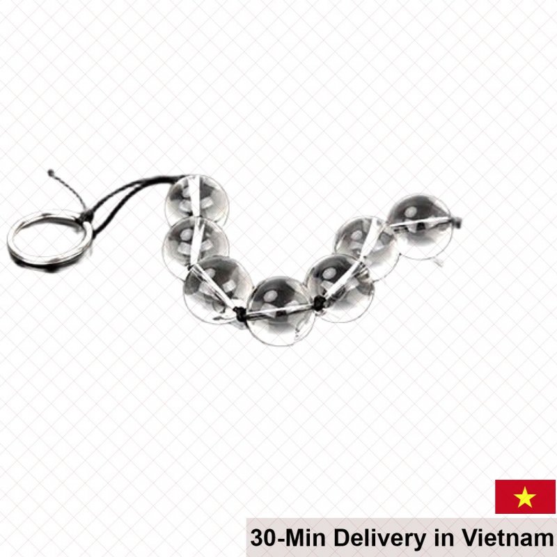Glass Bead Anal Massage Set Premium Transparent Safe For Gay 