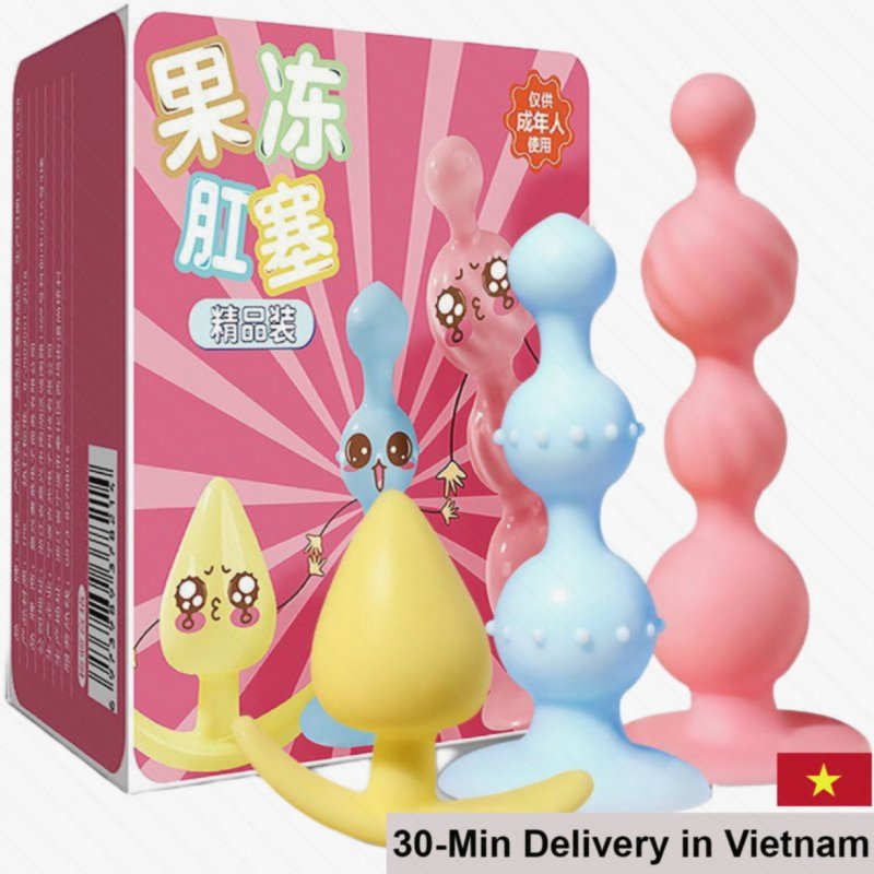 Super Soft Medical Silicone Anal Plug Comfortable Fit 