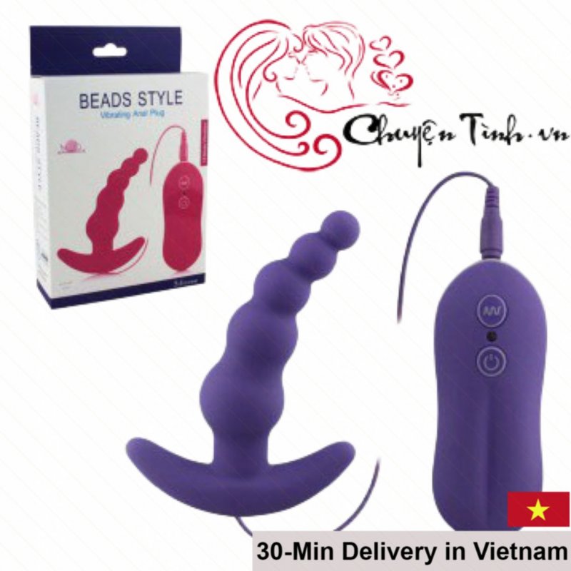 Aphojoy Anchor Beads Anal Stimulator 10-Mode Vibration Toy 