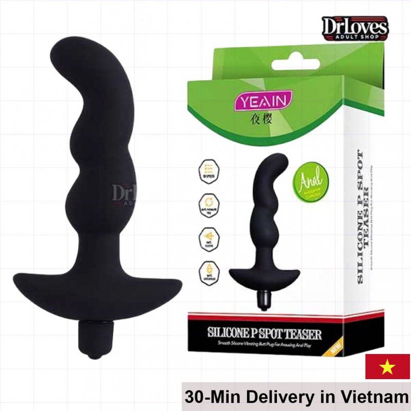 Yeain Spot Teaser Anal Plug 10 Vibration Modes Relax Pain 