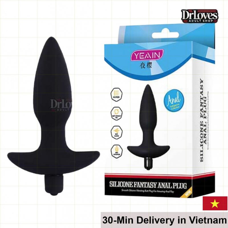 Yeain Fantasy Anal Plug 10 Vibration Modes Soft ABS 