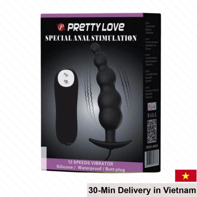 Pretty Love Special Anal Massager with 12 Vibration Modes 