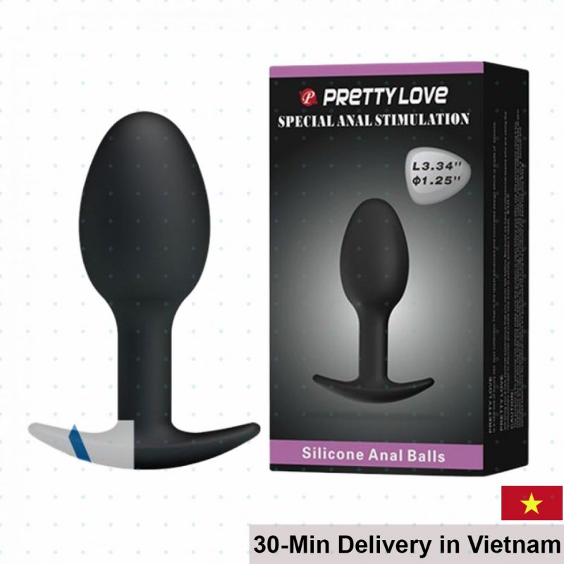 Pretty Love Silicone Steel Core Anal Plug Pleasure 