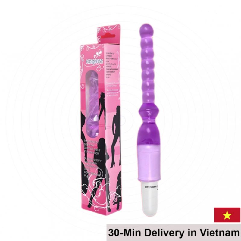 Anal Beads Powerful Vibrator Safe Silicone 