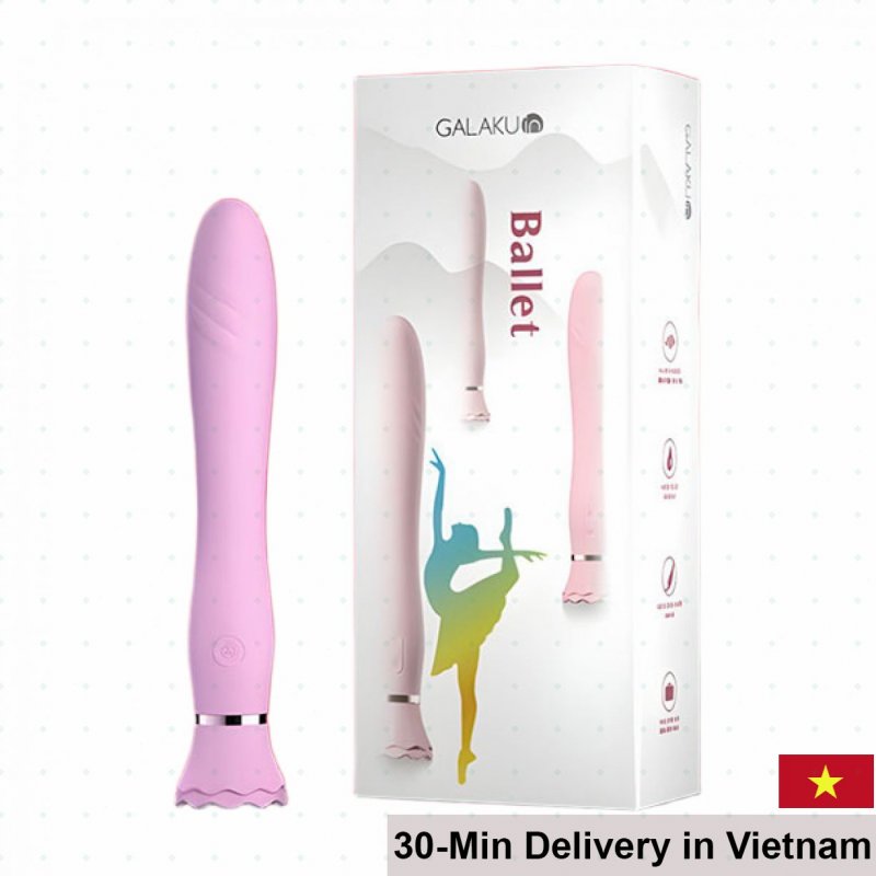 Galaku Ballet Premium Wall Suction Vibrator 10 Mode 