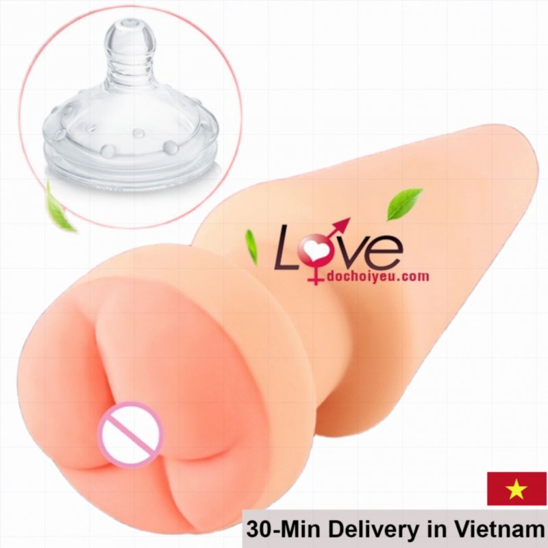 Double-Ended Silicone Dildo for Gay Dual Pleasure Satisfaction 