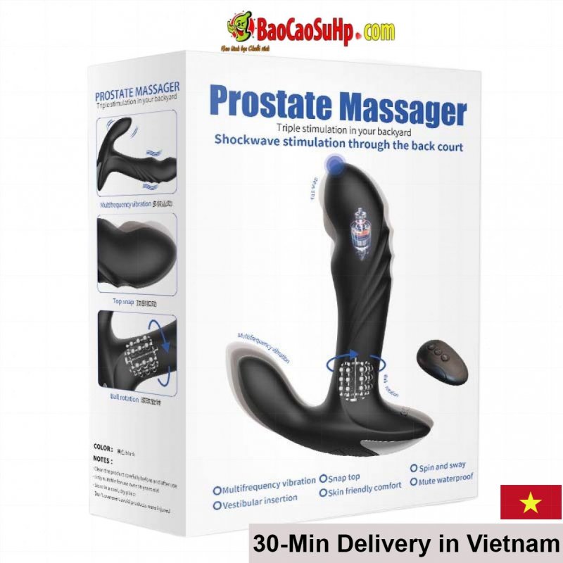 SwingShockAnalProstateMassager3SpeedSilent 