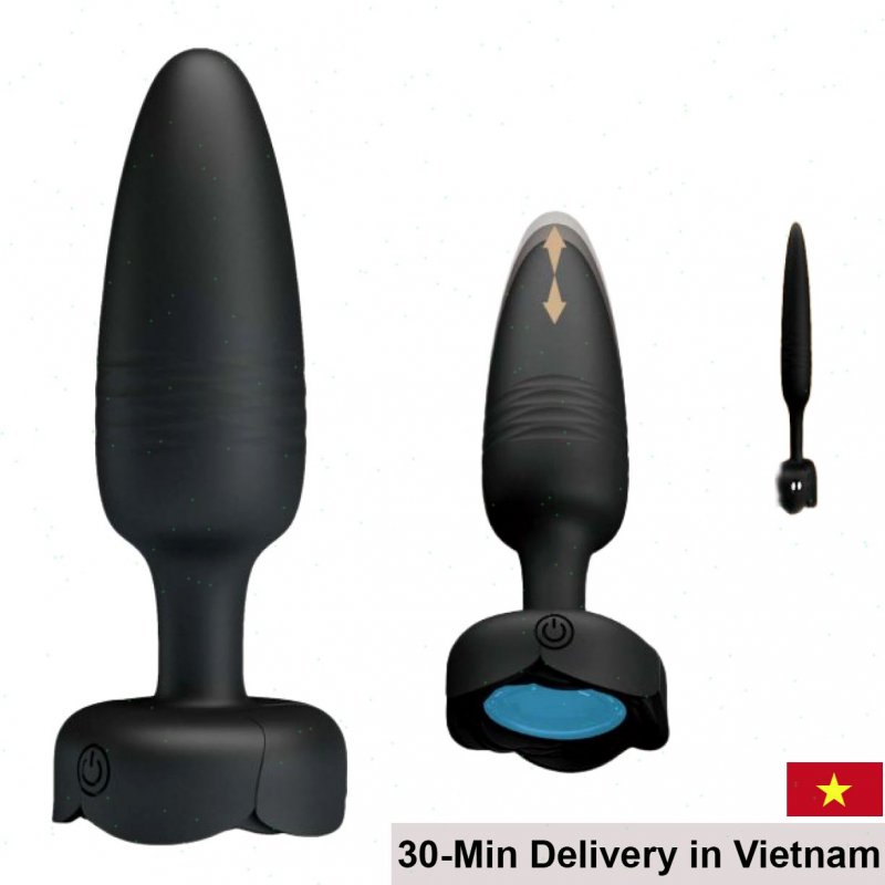 Prettylove Tarion 7-Color Thrusting Anal Plug 