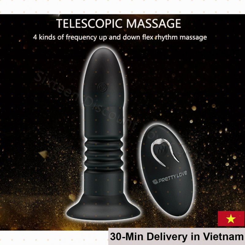 G-Spot & Anal Vibrator Remote Controlled Rechargeable 