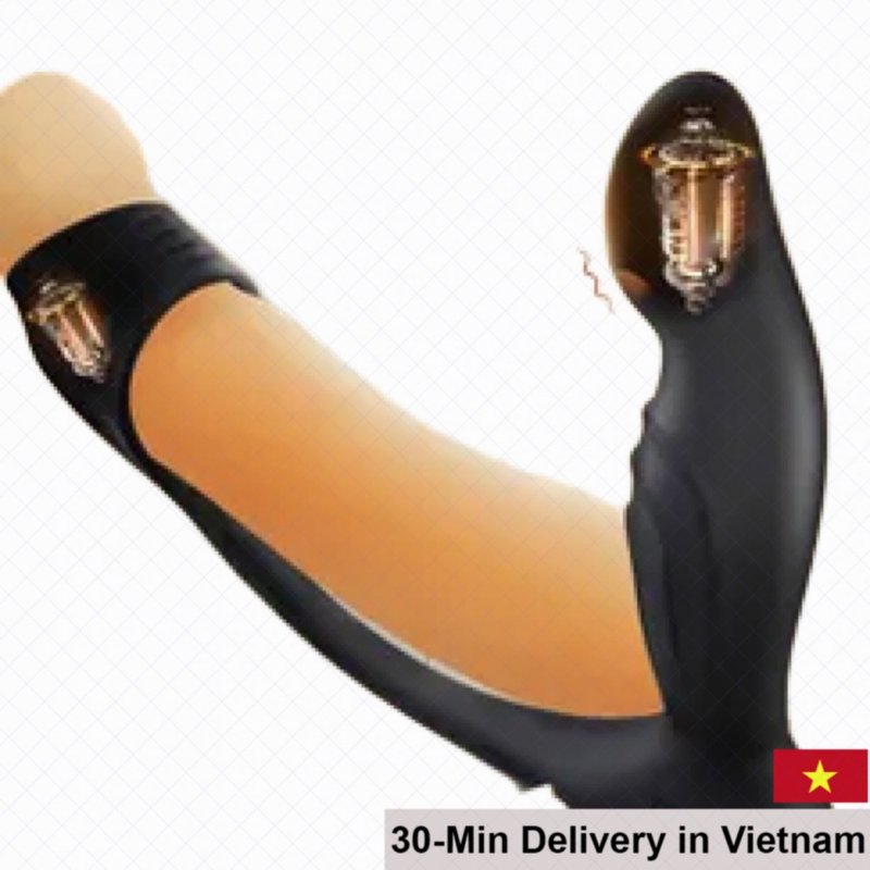 Butt Plug Dual Motor 10 Mode Silicone Waterproof Toy 