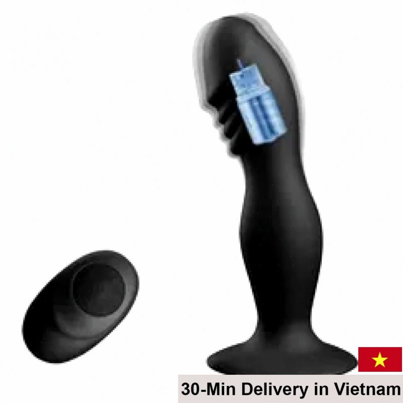 Remote Control Silicon Vibrating Massage Device Safe 