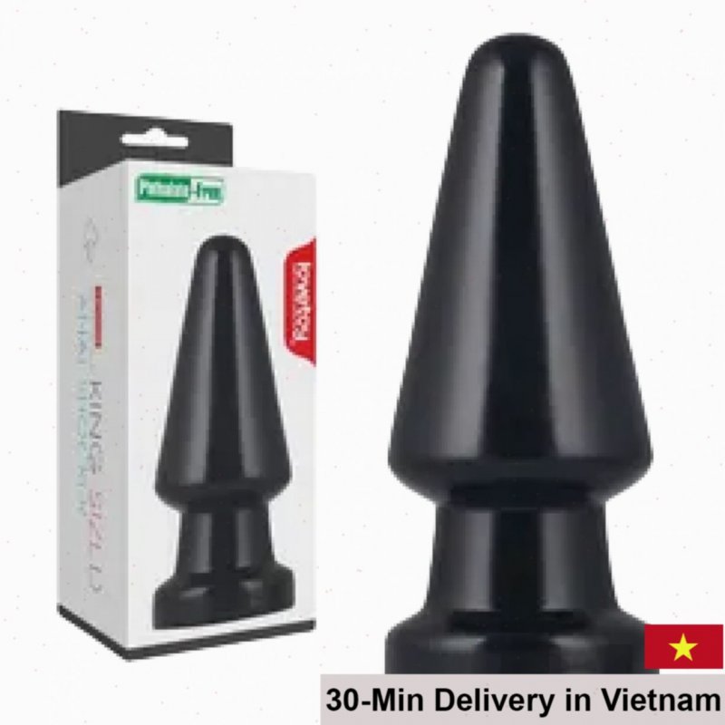 LoveToy Large PVC Anal Plug Inflatable for New Sensation Experience 