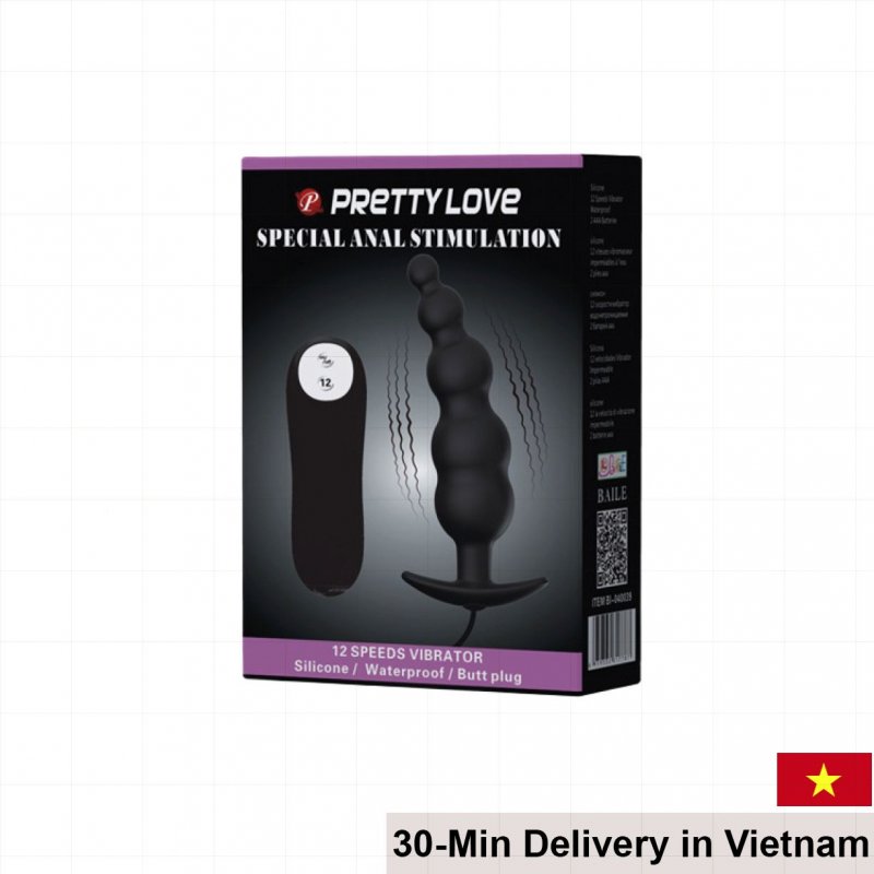 Anal Prettylove AN12 Multi-Mode Vibrator Prostate Massage Toy 
