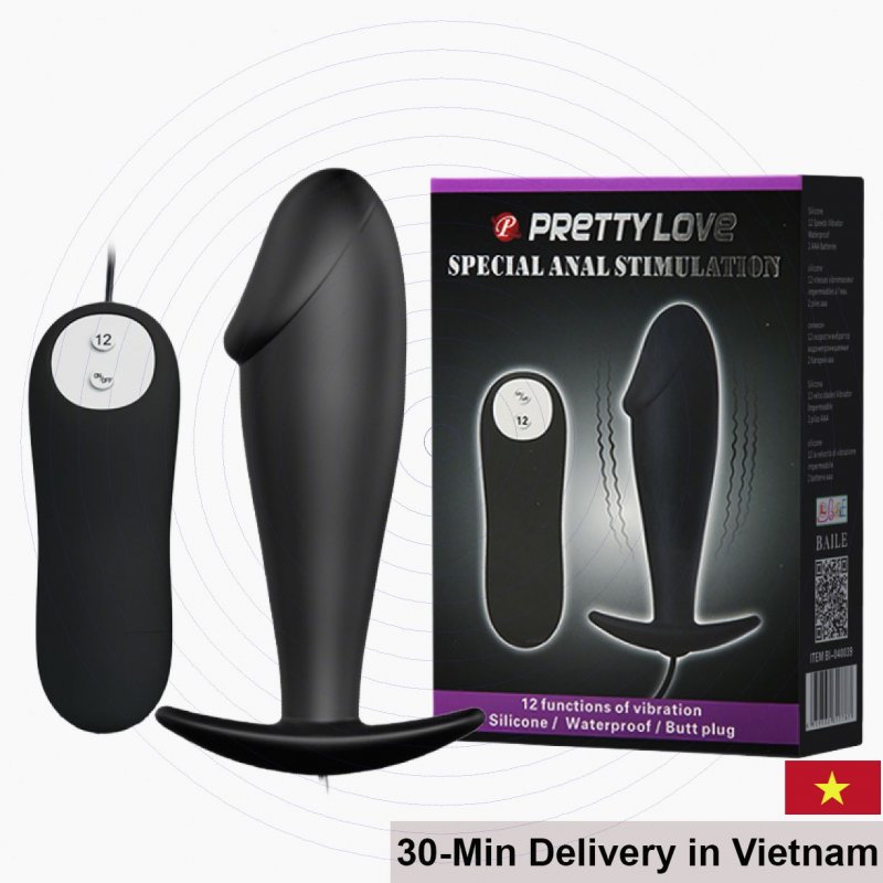 Pretty Love Anal Stimulator 12-Speed Powerful Vibrator 
