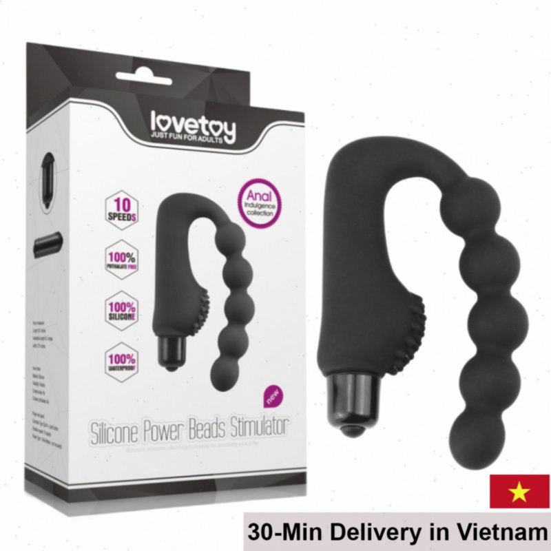 Lovetoy Soft Silicone 10-Mode Anal Stimulator for Gay 