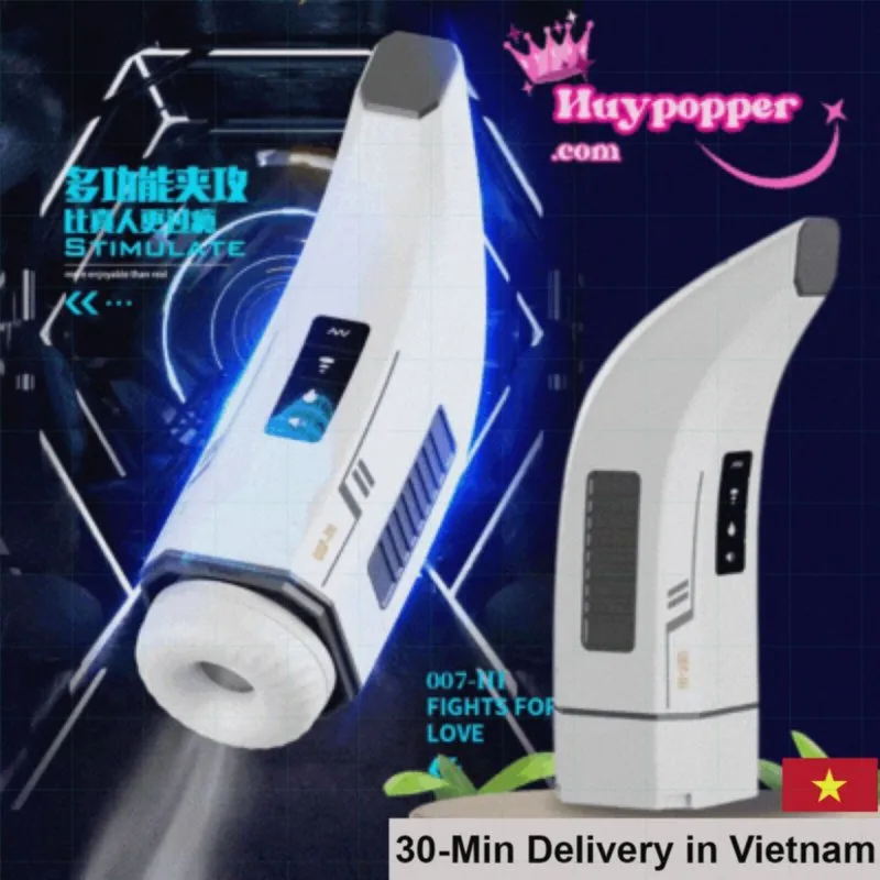 007 Male Masturbator Suction and Vibration Silicone Toy
