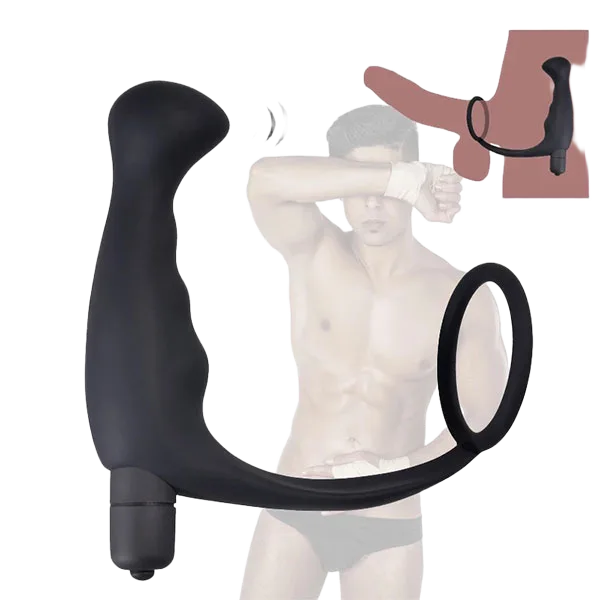 10-Frequency Strap-On Anal Vibrator Waterproof