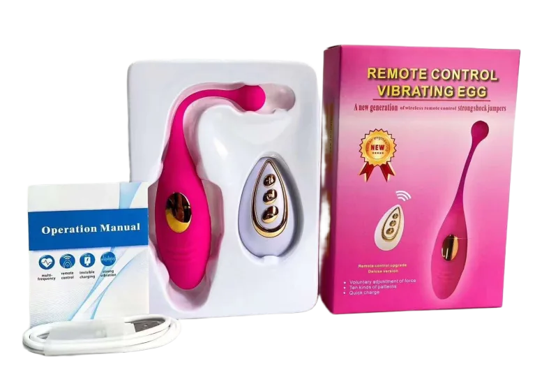 10 Speed Remote Control Waterproof Silicone Vibe Egg for Women