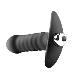 10cm Hands-Free Soft Silicone Anal Stimulator Vibrator