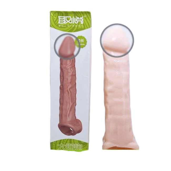 10cm Strap-On Penis Extender Enhancer for Male Pleasure