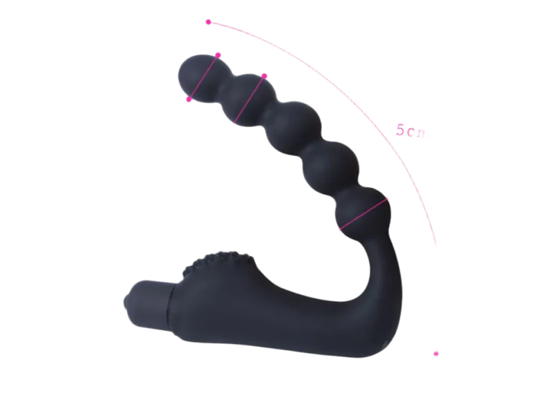 12 Mode Silicone Anal Massage Vibrator 15cm