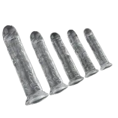15cm Transparent Female Realistic Dildo 2024 New Pleasure Toy