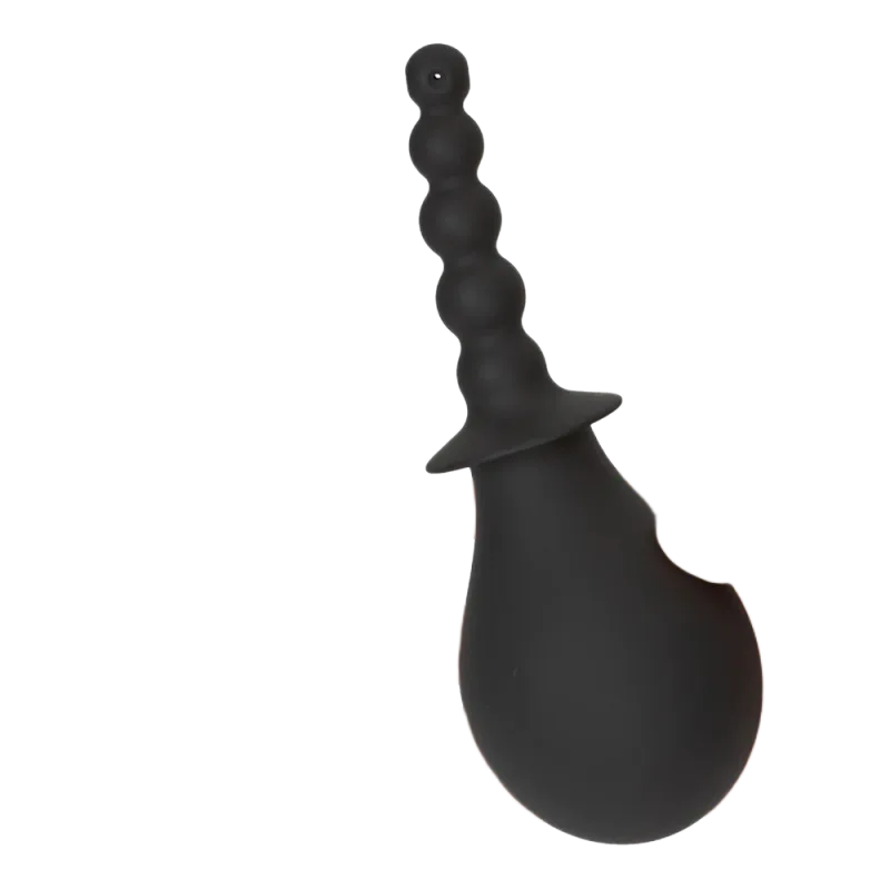 2-in-1 Anal Cleaner and Stimulator Soft Rubber Material