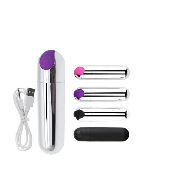2023 Vibrating Lipstick Egg 10 Modes Waterproof Silicone