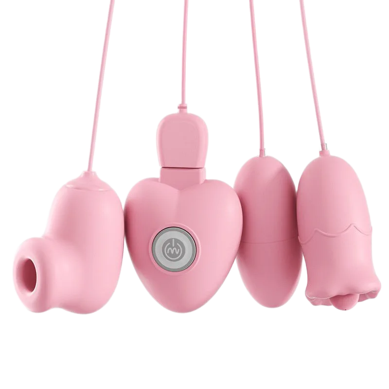 3-Head Licking Sucking Vibrating Egg Intense Female Pleasure
