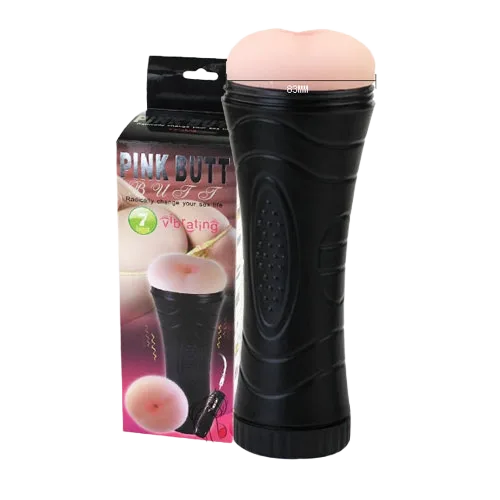 7-Level Silicone Flashlight Vibrator Waterproof Anal Plug
