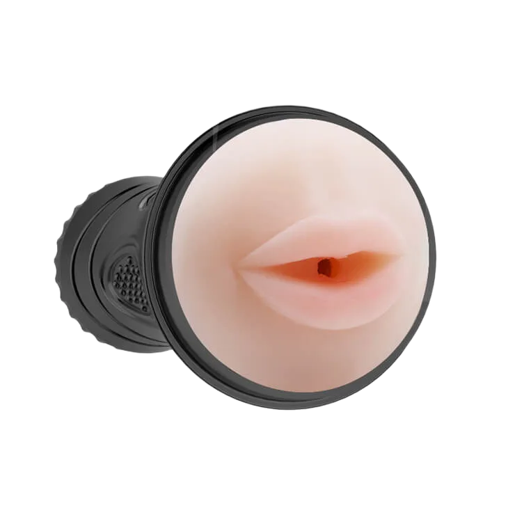 7 Level Vibration Oral Masturbator Soft Silicone Mouth