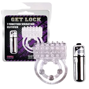 7-Speed Beaded Vibrating Ring for Intense Pleasure