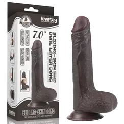 7inch Wall Mount Realistic Skin Texture Dildo No Vibration