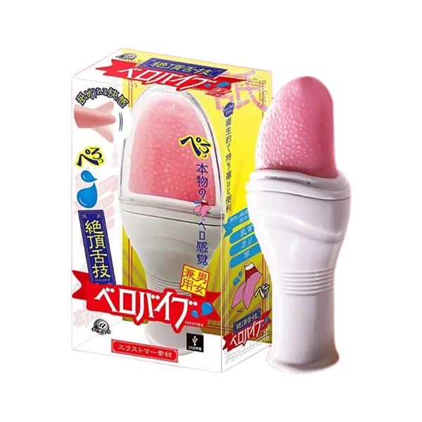 A-ONE Soft Silicone Tongue Vibrator 12 Modes for Women