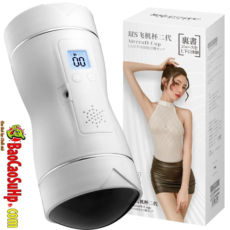 Vip Love ABC Dual-Ended LCD Vibrating Handheld Masturbator — photo 2