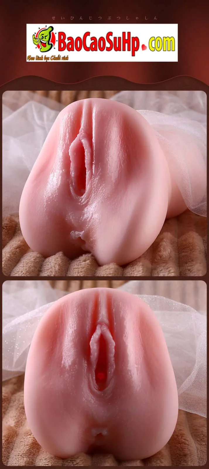 Ran Japanese Realistic Solid Handheld Male Masturbation Sleeve — photo 5