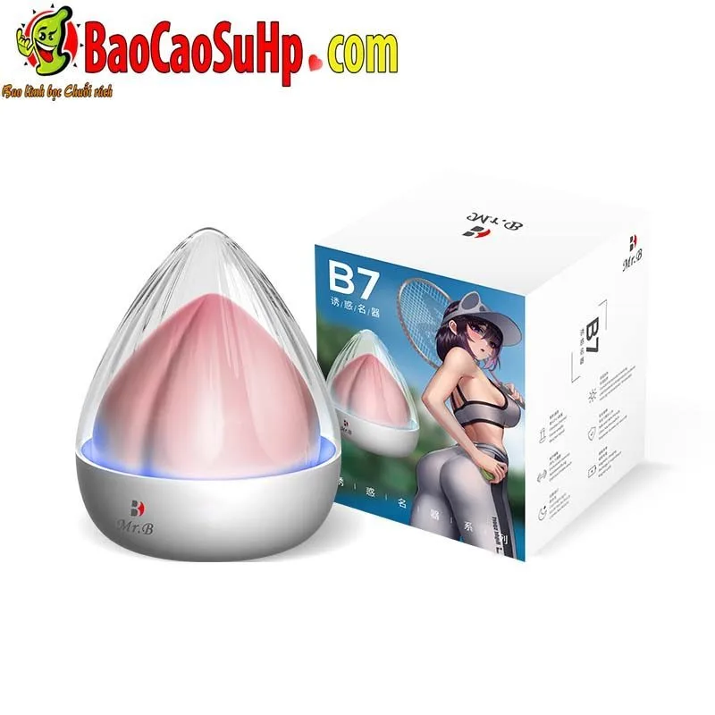 Mrb B7 Heated Compact Peach-Shaped Soft Silicone Sex Toy — photo 5