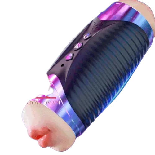 AD19G Heated Dual-End Vibrating Medical Silicone Toy