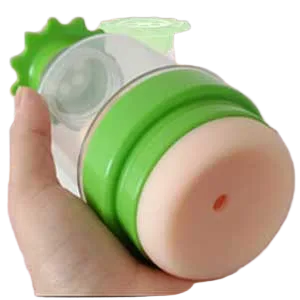 AD31A Cup Style Realistic Vagina Masturbator Discreet Use