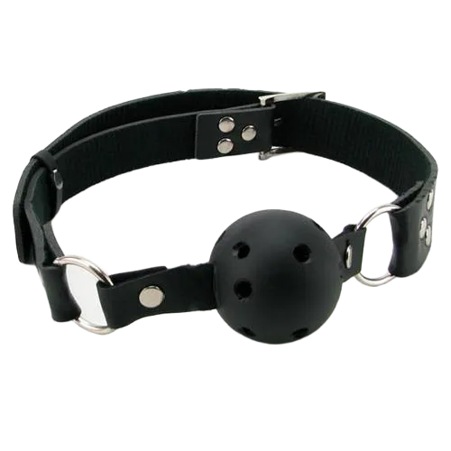 Adjustable Leather Bondage Bit Gag Extreme BDSM Pleasure