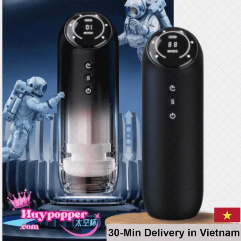 Adob Automatic Masturbator With LCD Screen And 10 Modes